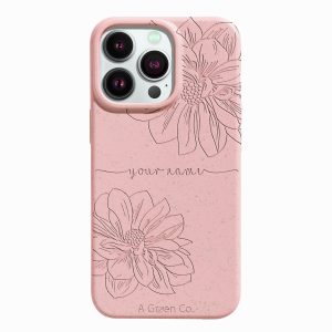 Floral Handwritten – iPhone 15 Pro Max Eco-Friendly Case