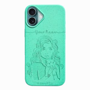 Pretty Kitty – iPhone 16 Plus Eco-Friendly Case