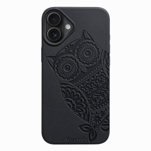 The Wise Owl – iPhone 16 Plus Eco-Friendly Case