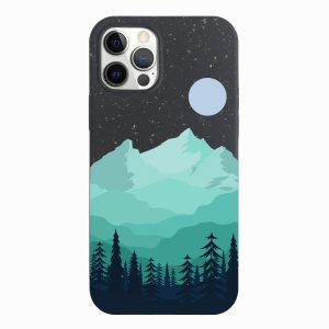 Moon & Mountains – iPhone 12 Pro Eco-Friendly Case