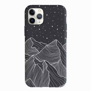 Starry Peaks – iPhone 11 Pro Max Eco-Friendly Case