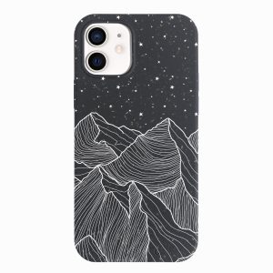 Starry Peaks – iPhone 12 Mini Eco-Friendly Case