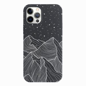 Starry Peaks – iPhone 12 Pro Eco-Friendly Case