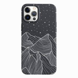 Starry Peaks – iPhone 12 Pro Max Eco-Friendly Case