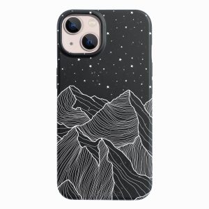 Starry Peaks – iPhone 15 Plus Eco-Friendly Case