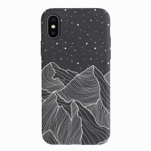 Starry Peaks – iPhone X / Xs Eco-Friendly Case